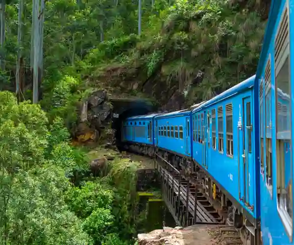Højlandstoget i Sri Lanka