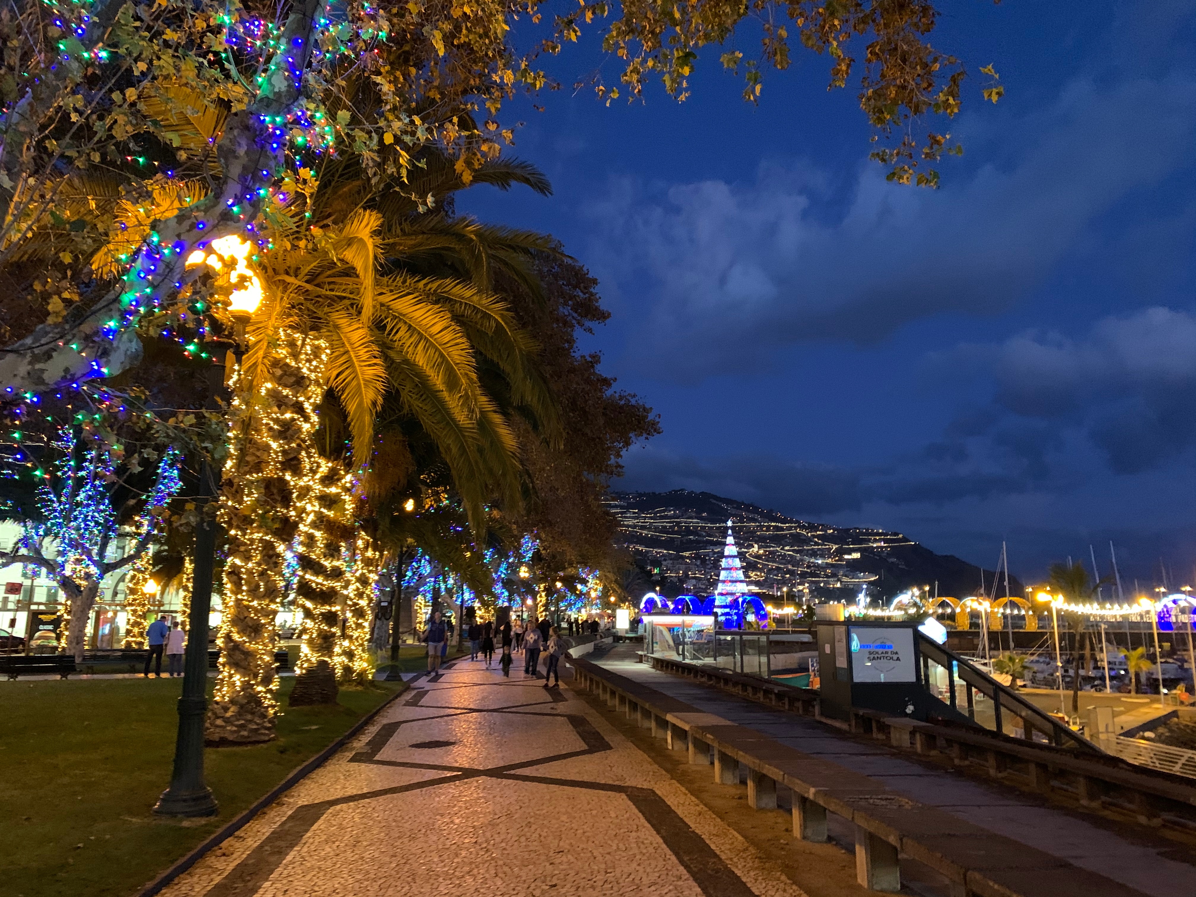 Julepyntet i Funchal