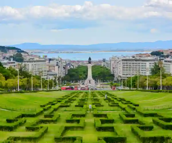 Eduardo VII Park i Lisboa