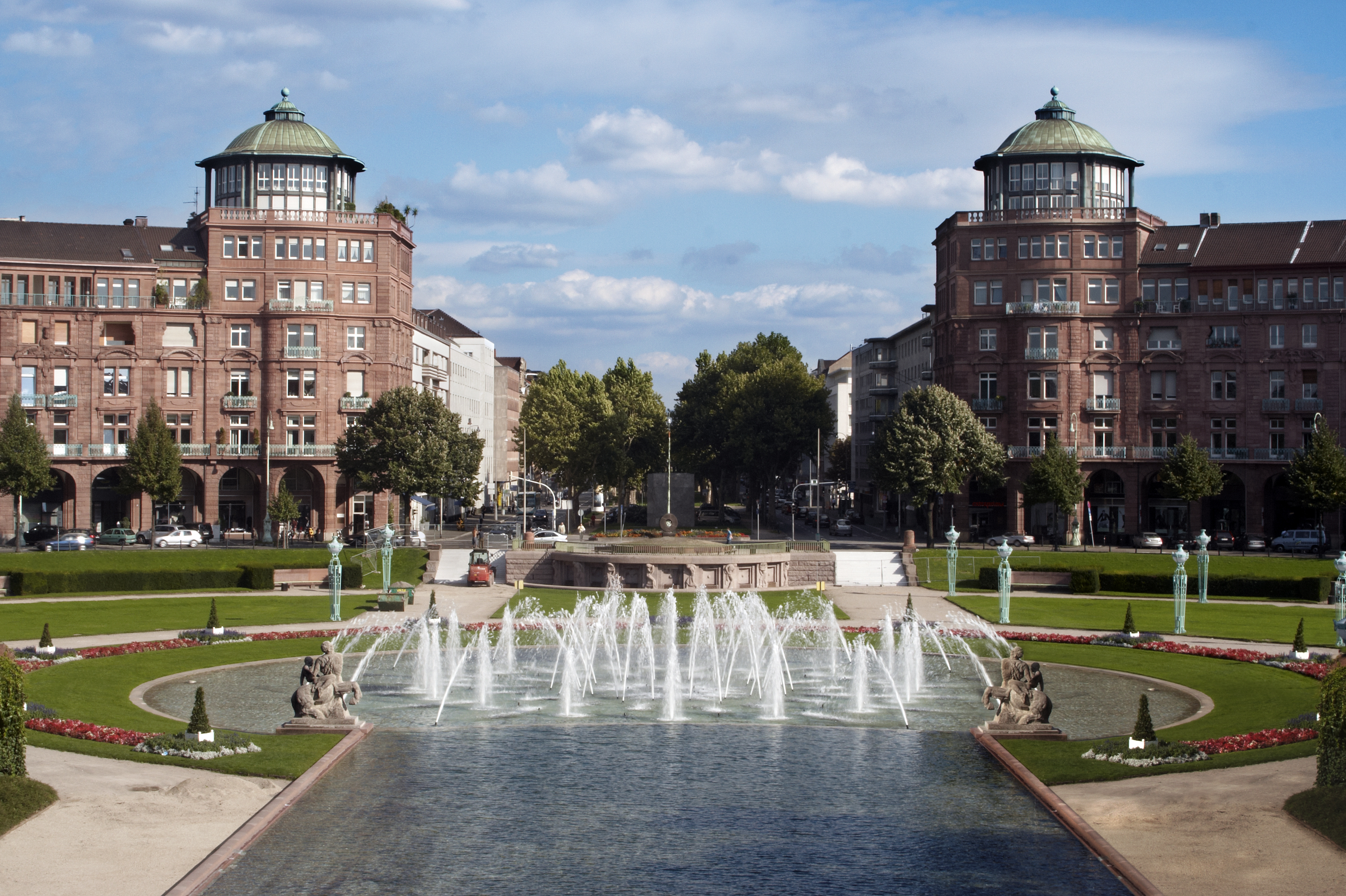 Friedrichsplatz i Mannheim