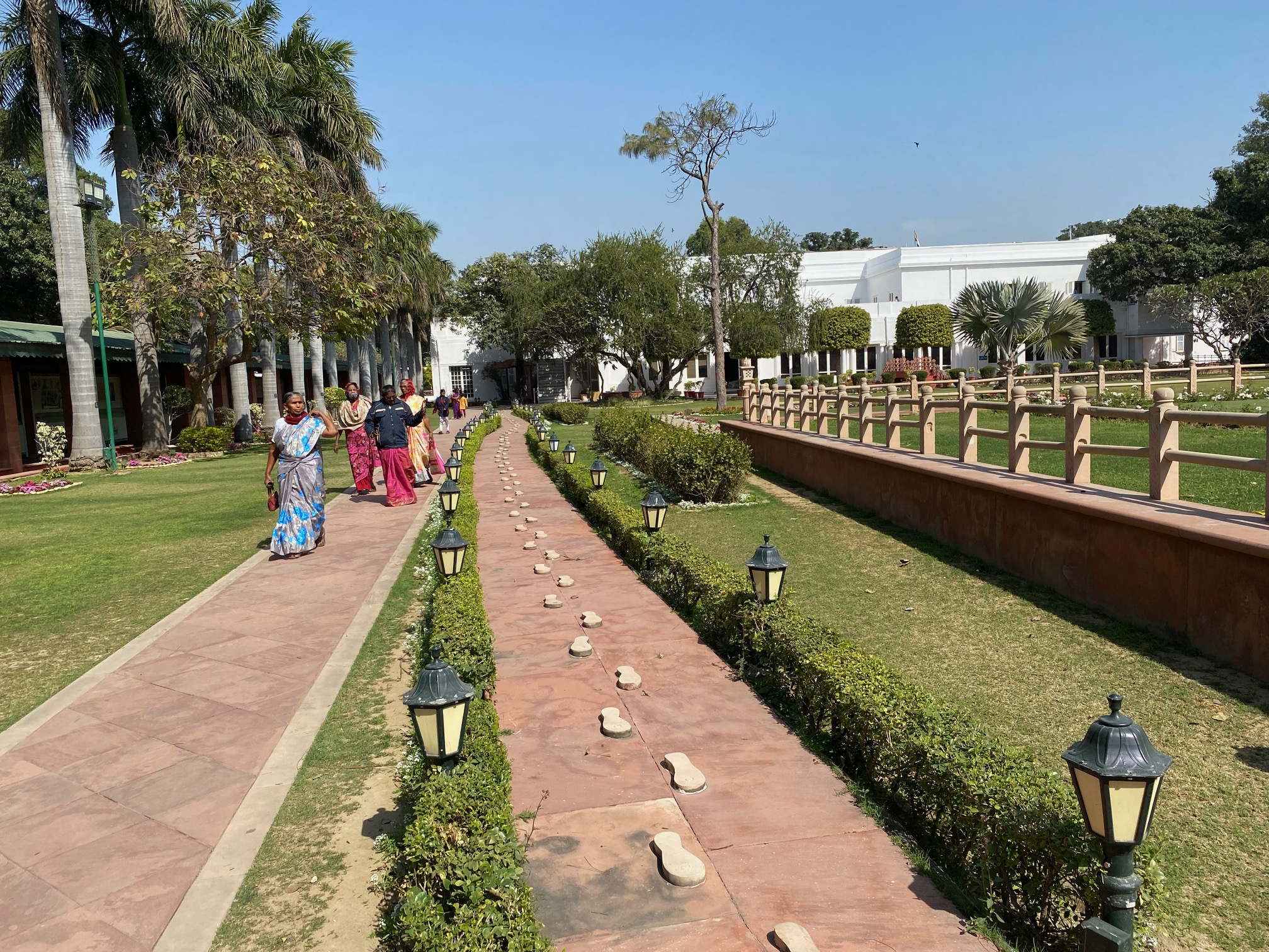 Gandhi, privat foto fra Kirsten