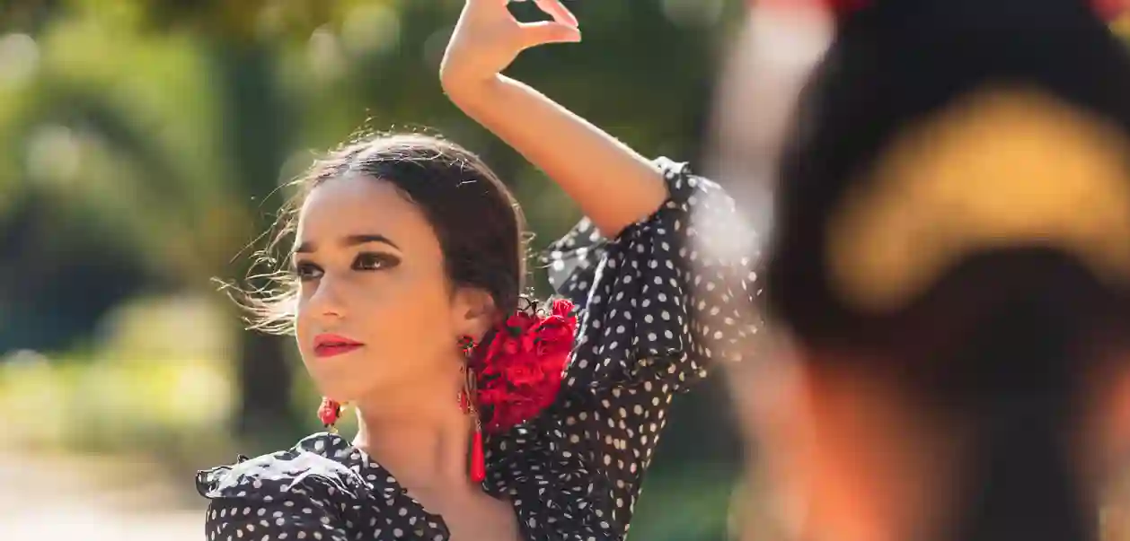 Flamencodans i smukke omgivelser