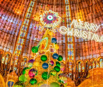 Julepyntet Galeries Lafayette