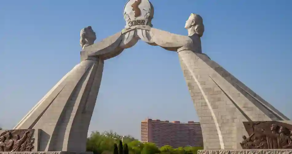 Genforeningsbuen I Pyongyang