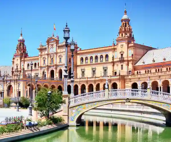 Plaza De España i Sevilla