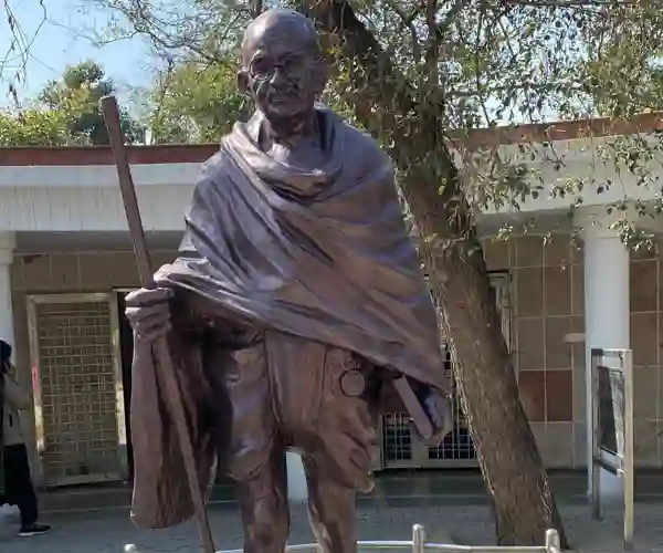 Gandhi, privat foto fra Kirsten