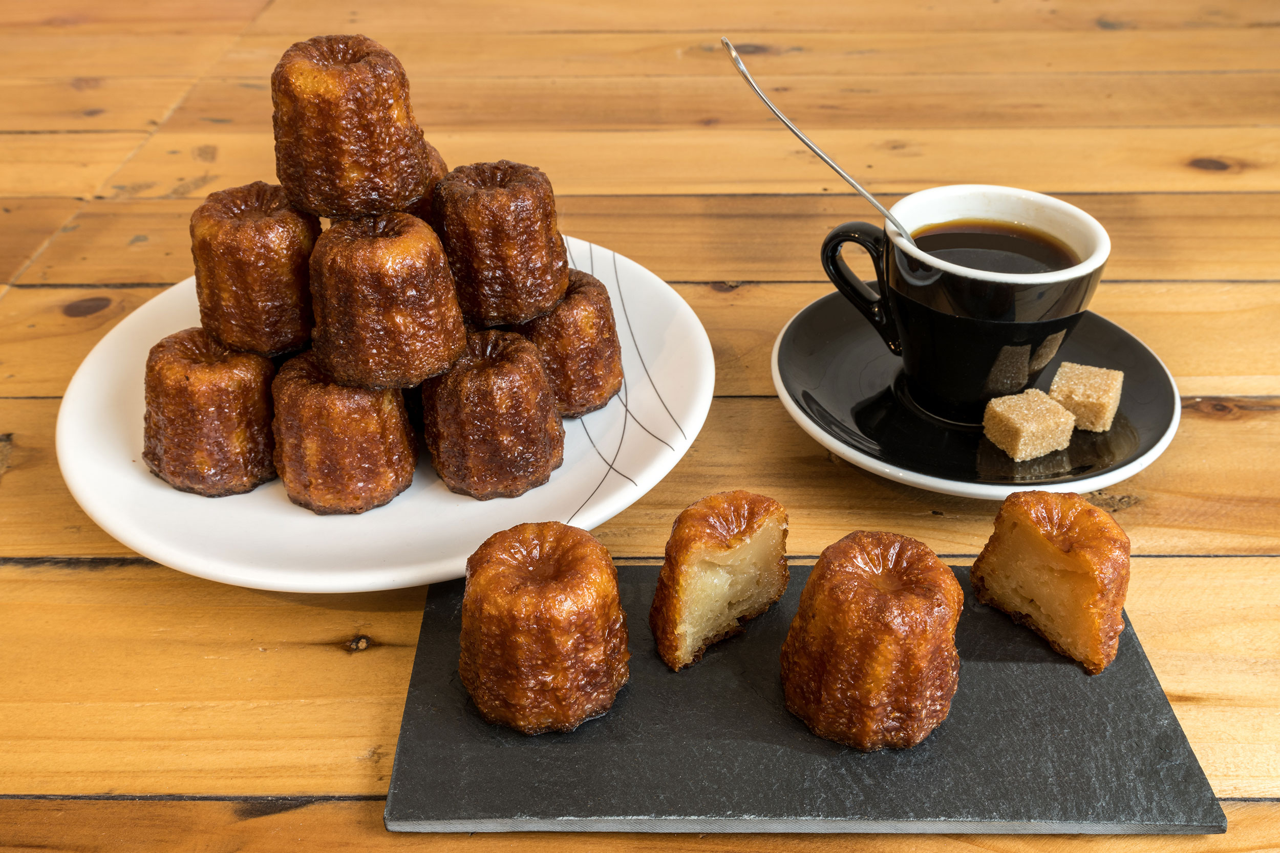 Le Canelé kager stammer fra Bordeaux