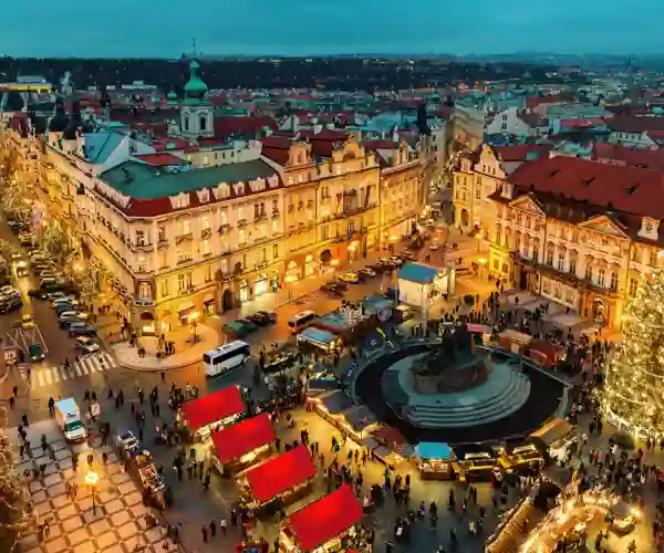 Julemarked i Prag