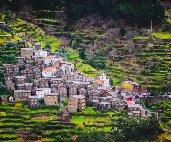 Den lille bjerglandsby Piódão