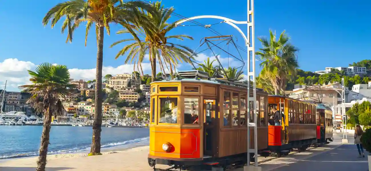 Sporvogn mellem Soller og Puerto de Soller