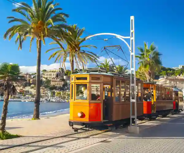 Sporvogn mellem Soller og Puerto de Soller