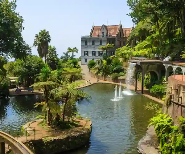Den tropiske hagen i Monte