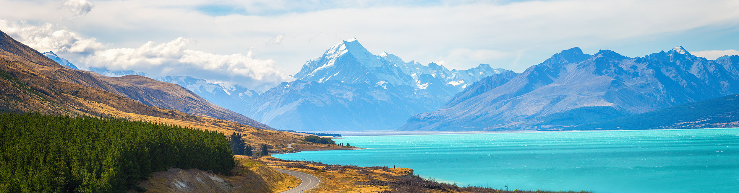 Udsigtspunkt ved Mount Cook