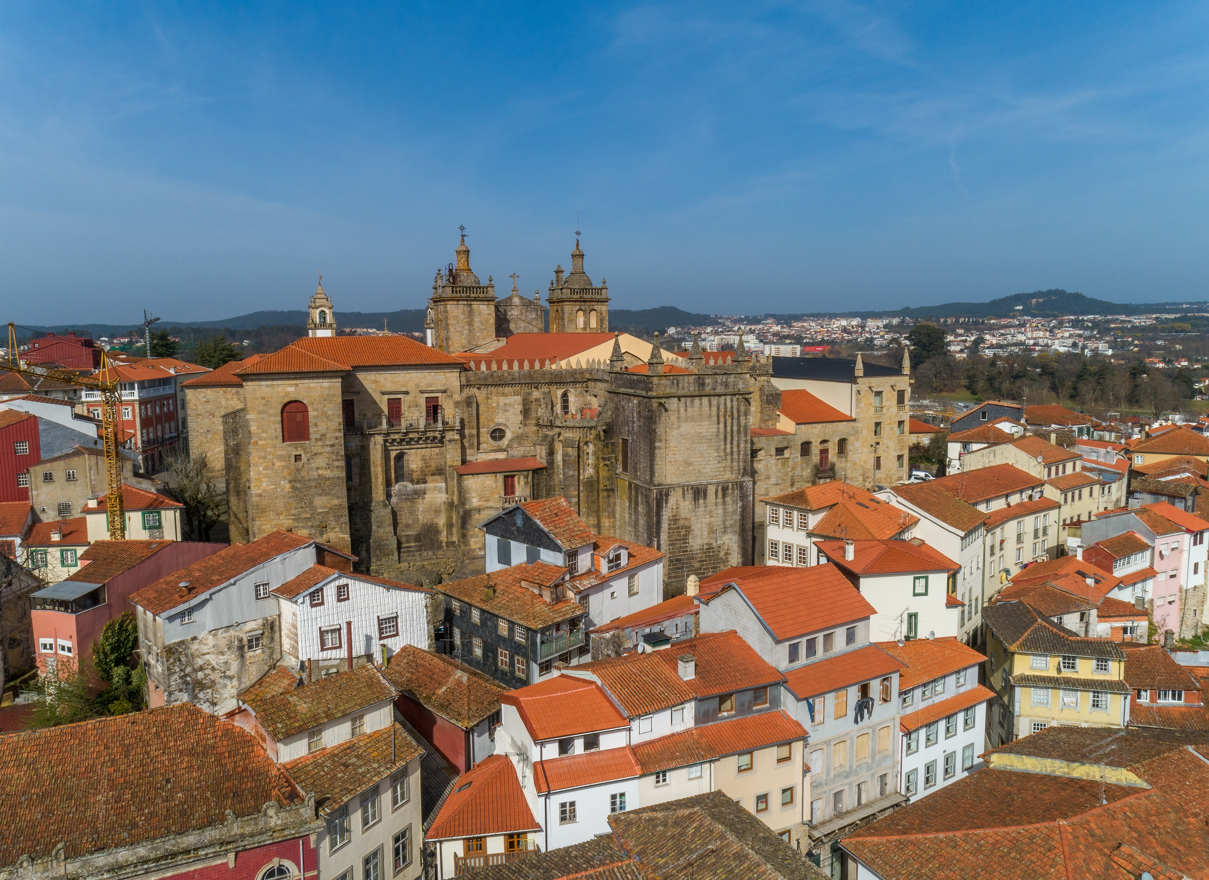 Den gamle bydel i Viseu 