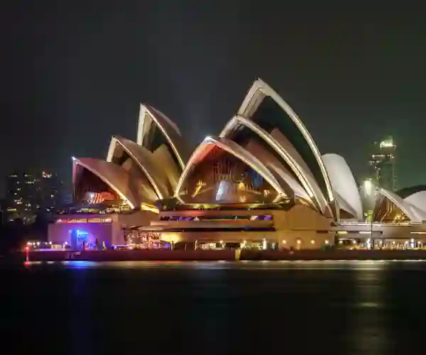 Sydney by night
