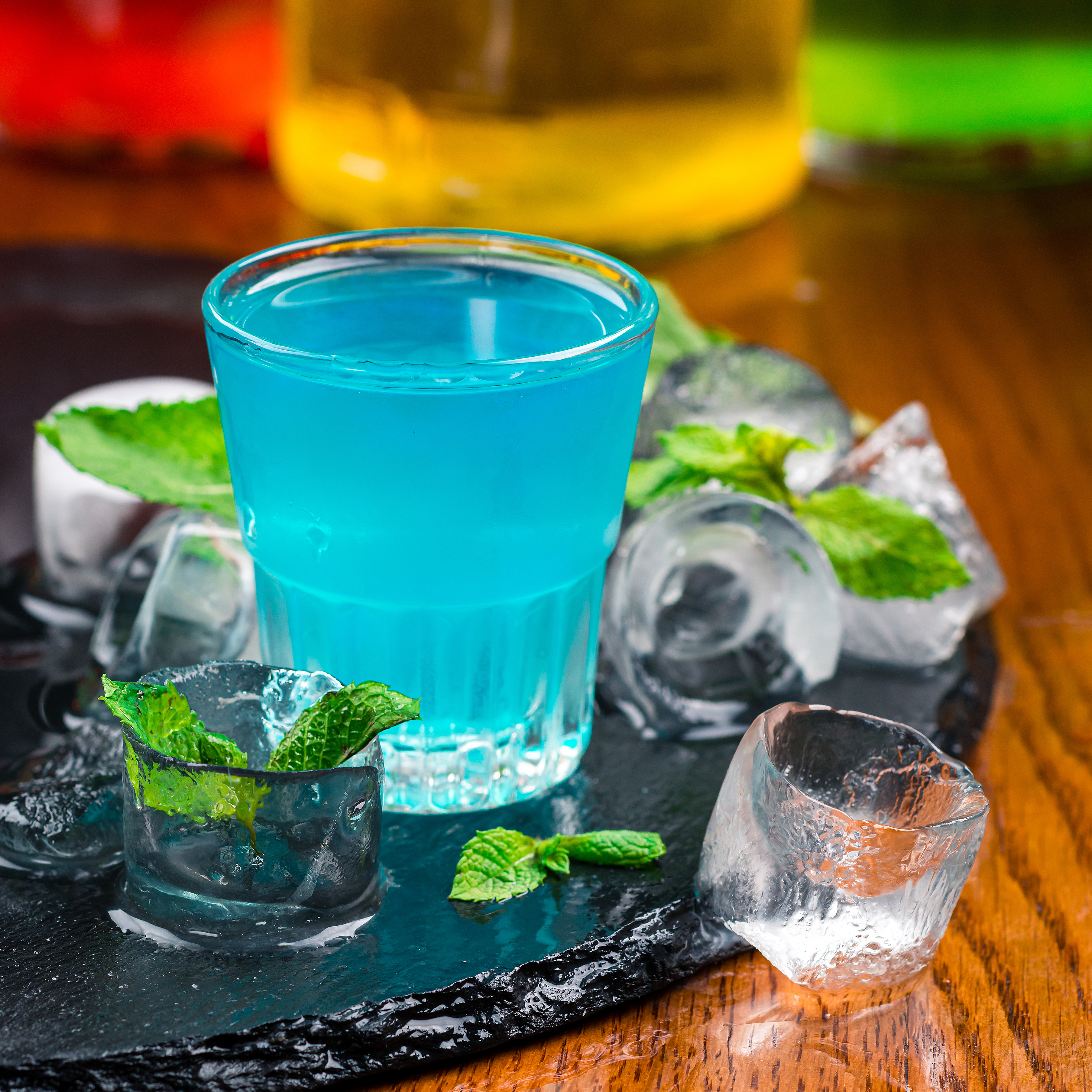 Blue Lagoon drink
