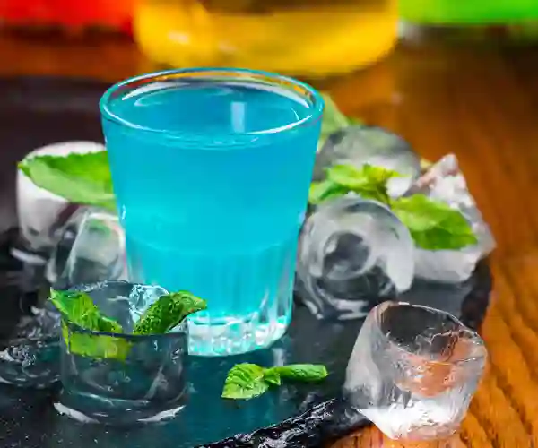 Blue Lagoon drink