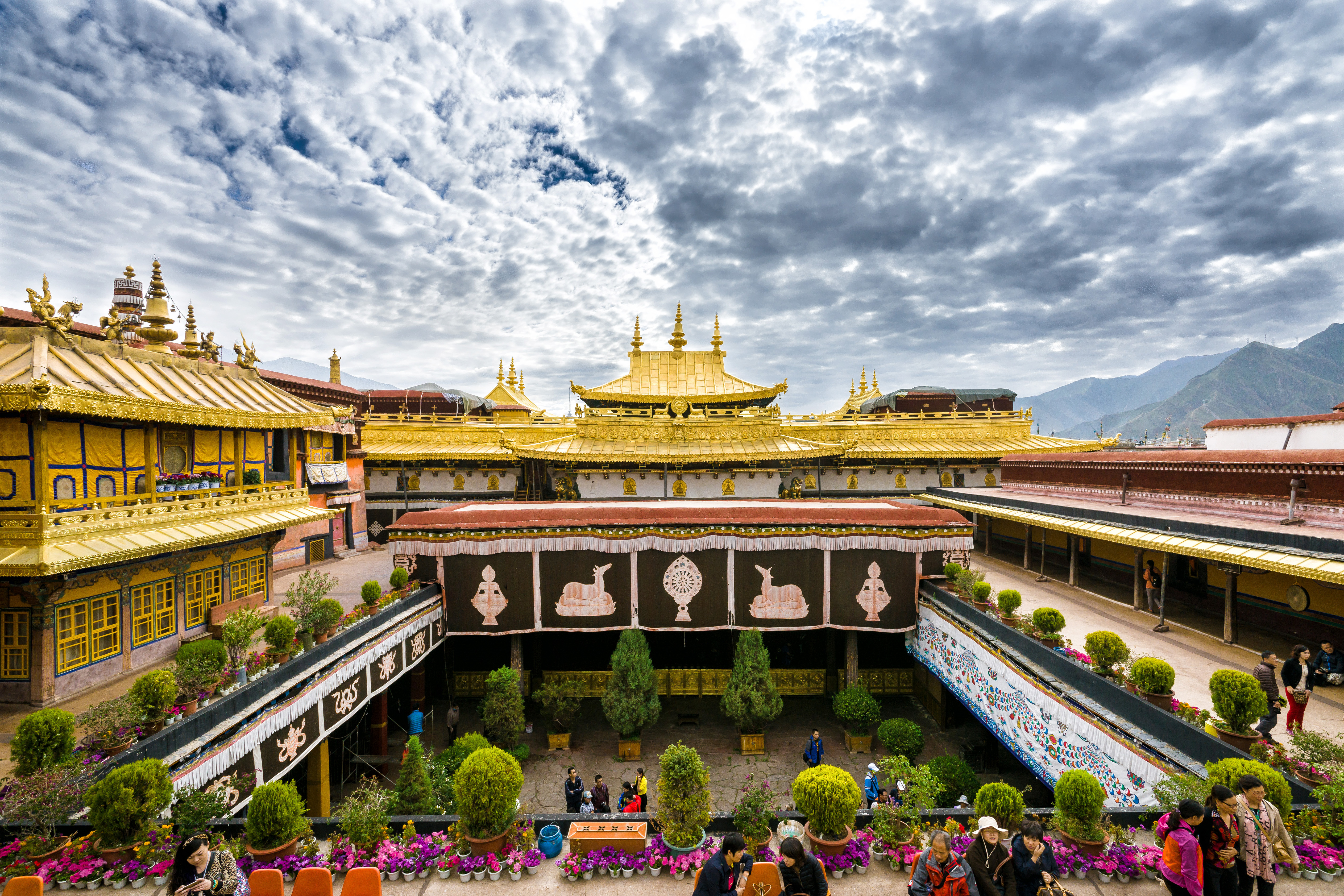 Jokhang-tempelet i Lhasa
