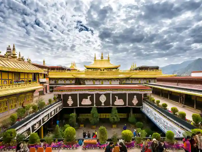 Jokhang-tempelet i Lhasa