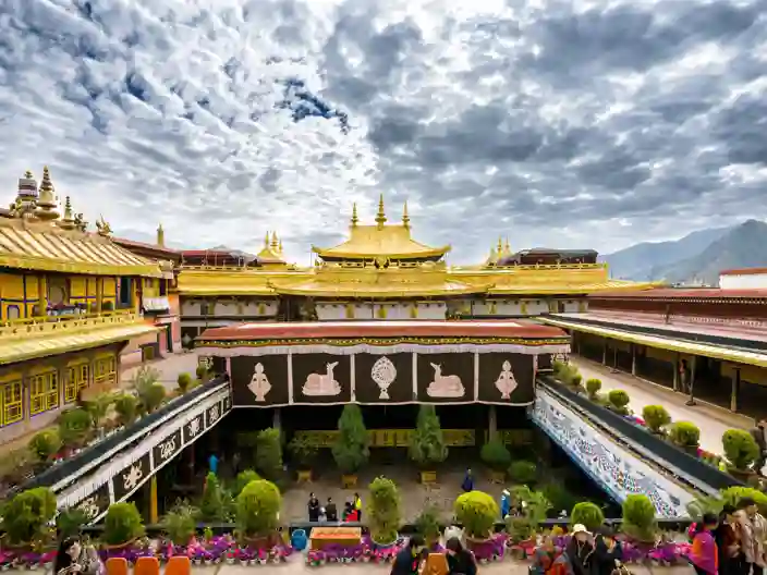 Jokhang-tempelet i Lhasa