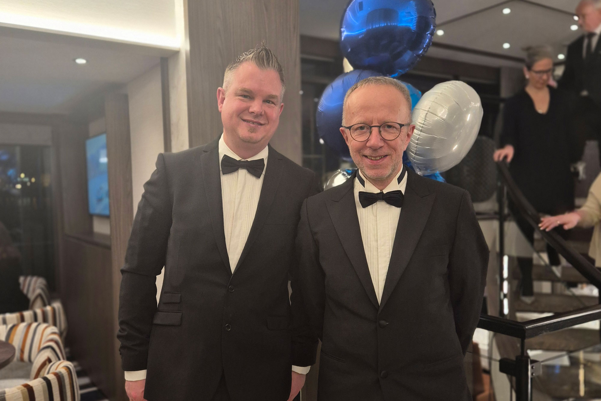 Thomas og Svein Erik klar for gallamiddag