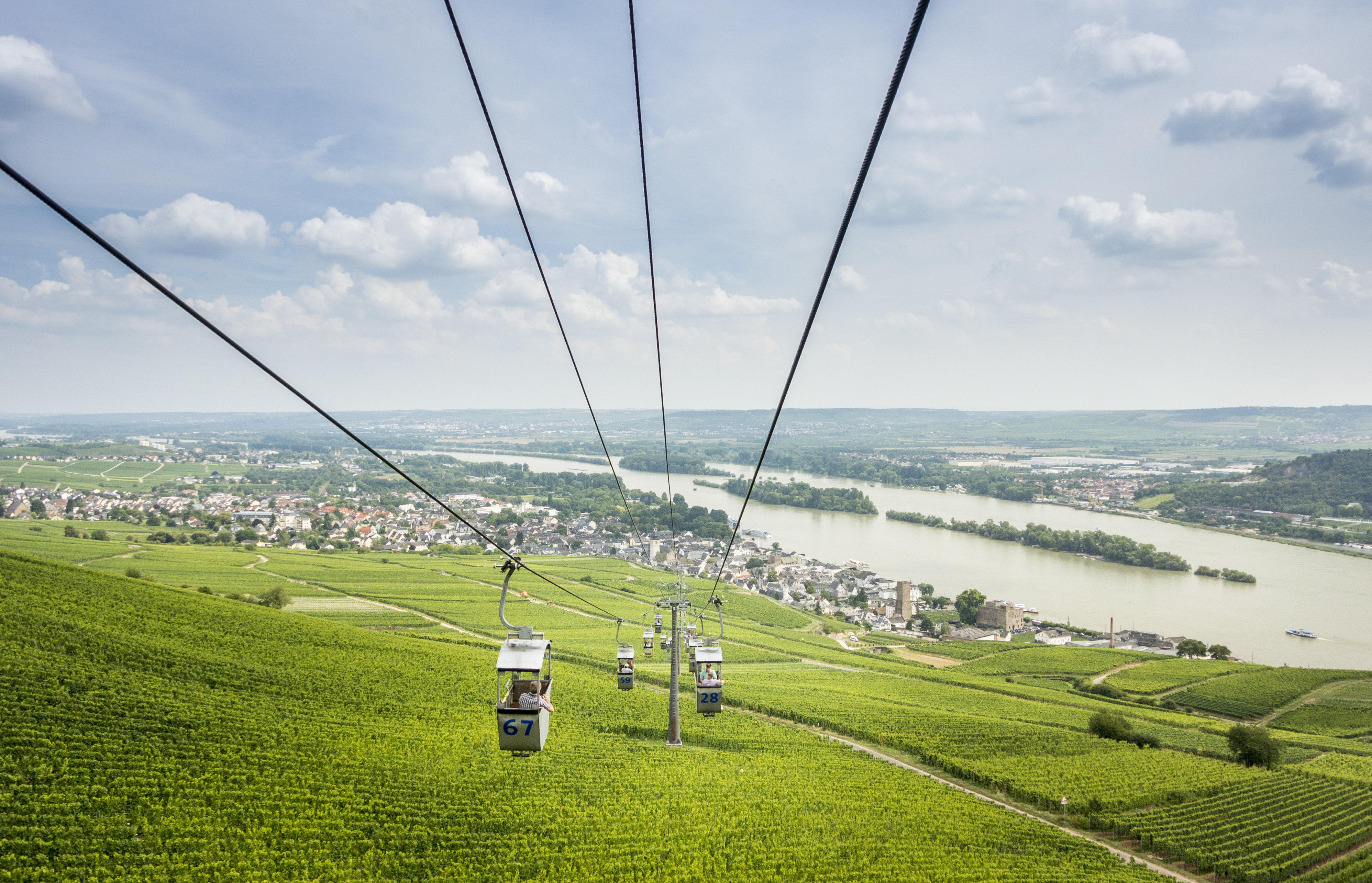 Svævebane ved Rüdesheim