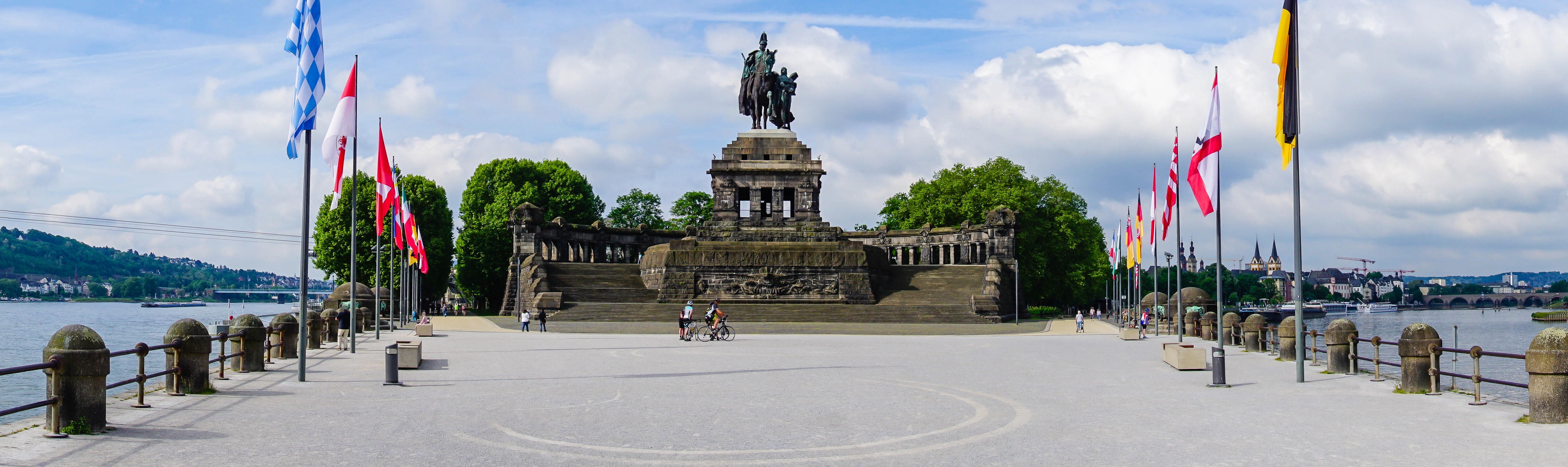 Deutches Eck (Det tyske hjørnet) i Koblenz