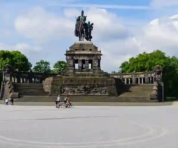 Deutches Eck (Det tyske hjørnet) i Koblenz