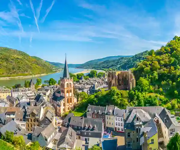Bacharach ved Rhinen