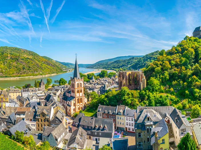 Bacharach ved Rhinen