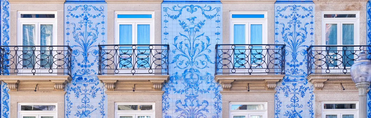 Smukke gamle huse i Porto