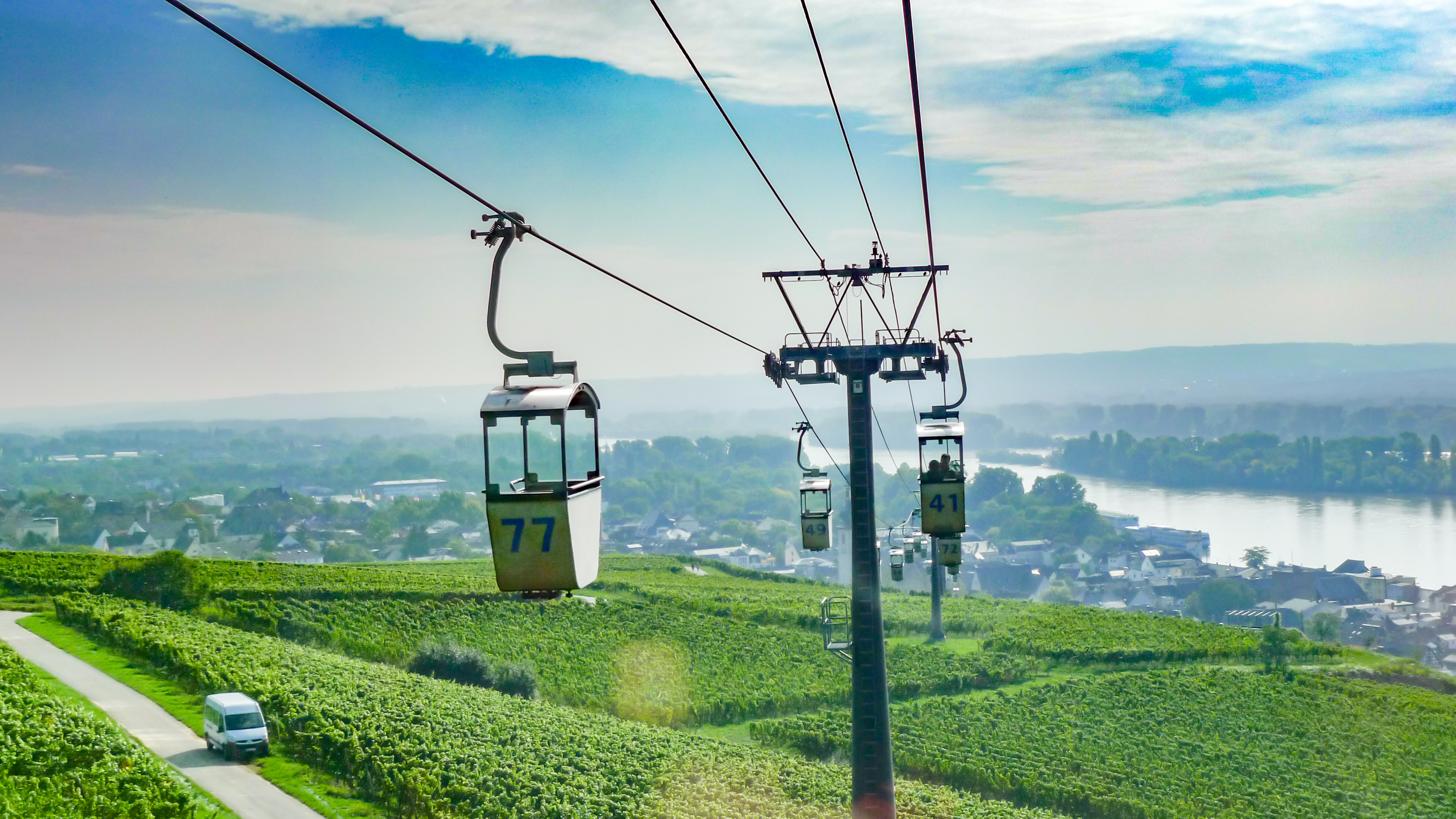 Gondolbanen i Rüdesheim