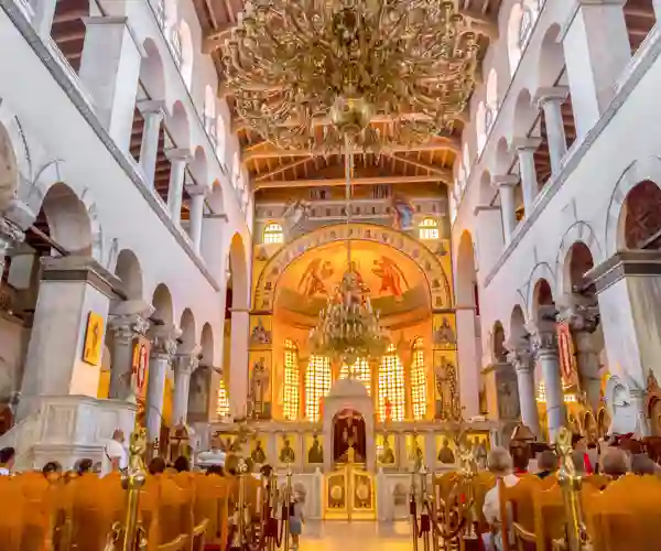 Den smukke Agios Dimitrios kirke