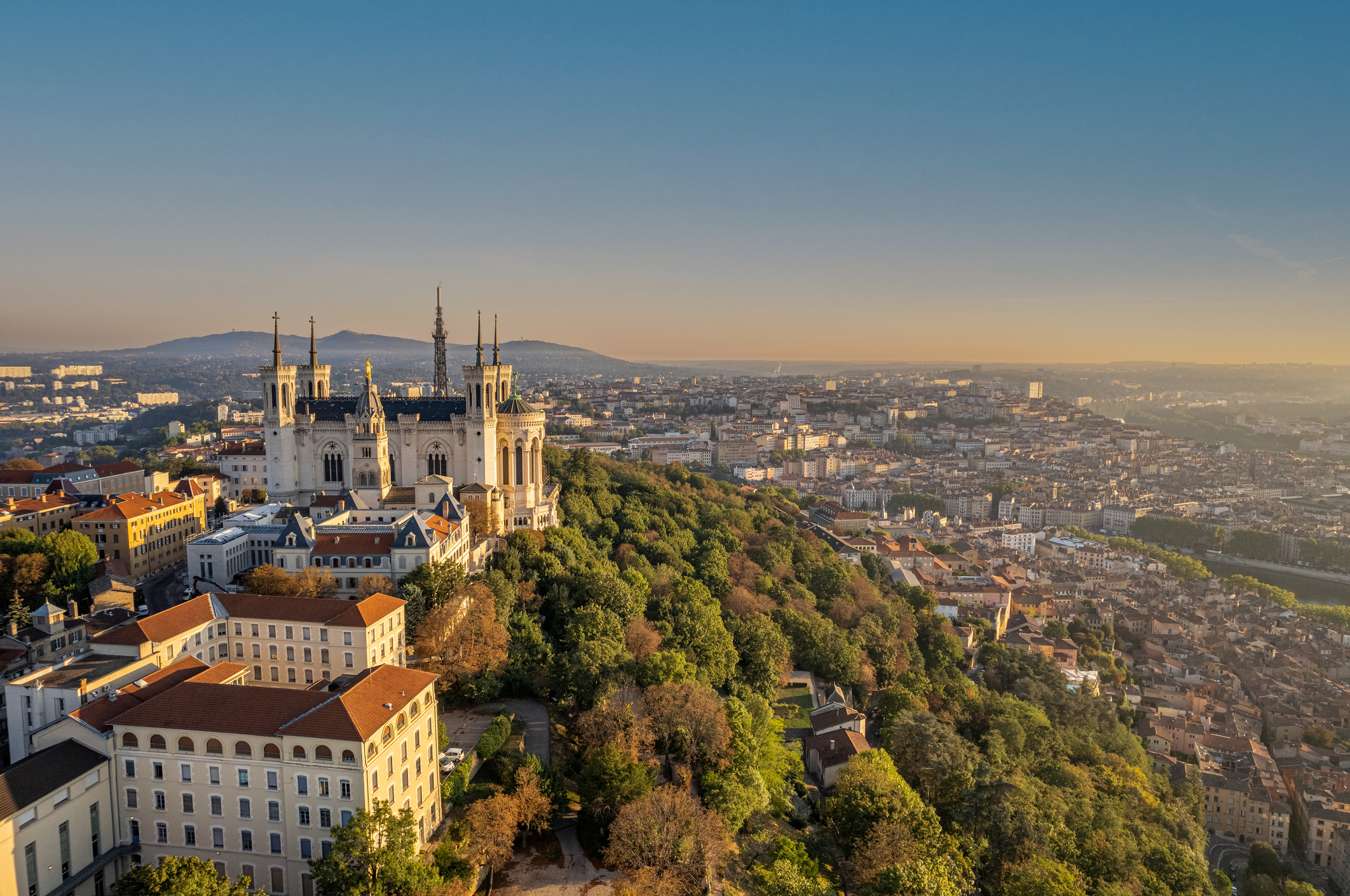 Notre Dame De Fourviere i Lyon