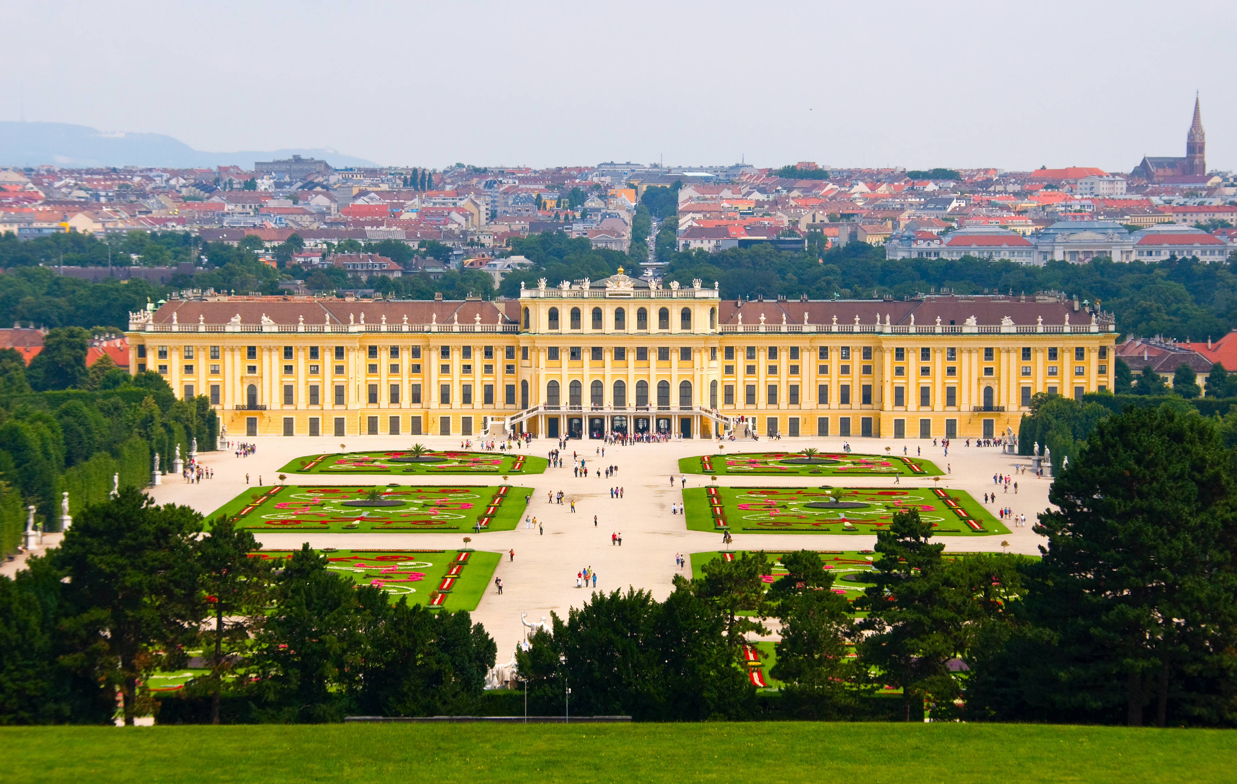 Schönbrunn Palace i Wien