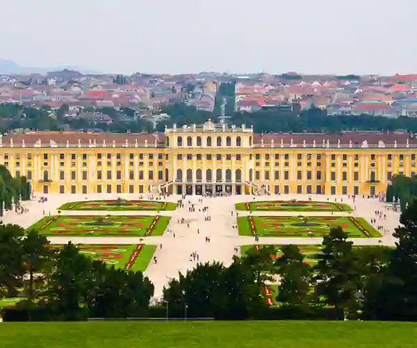 Schönbrunn Palace i Wien