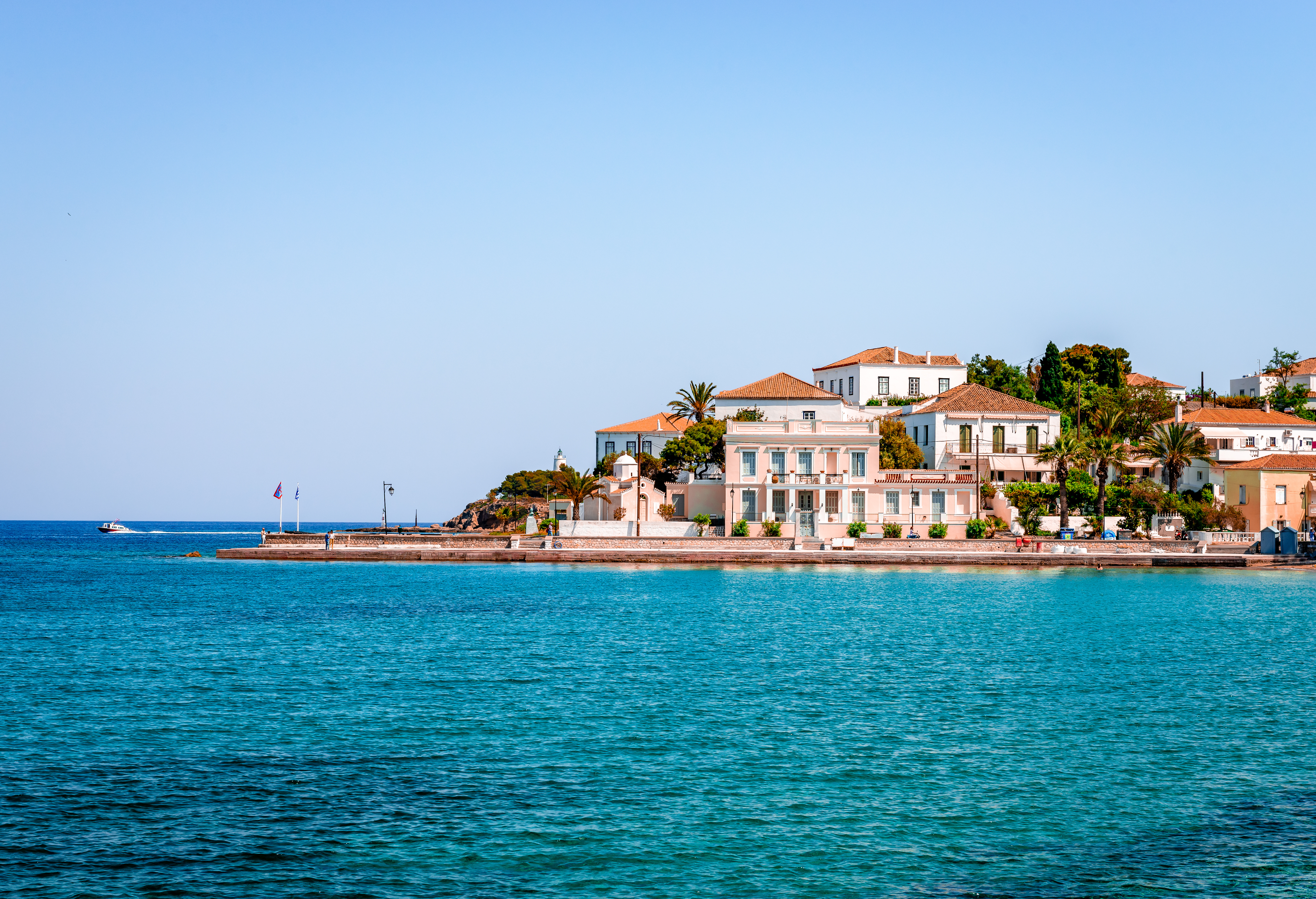Smukke huse på Spetses