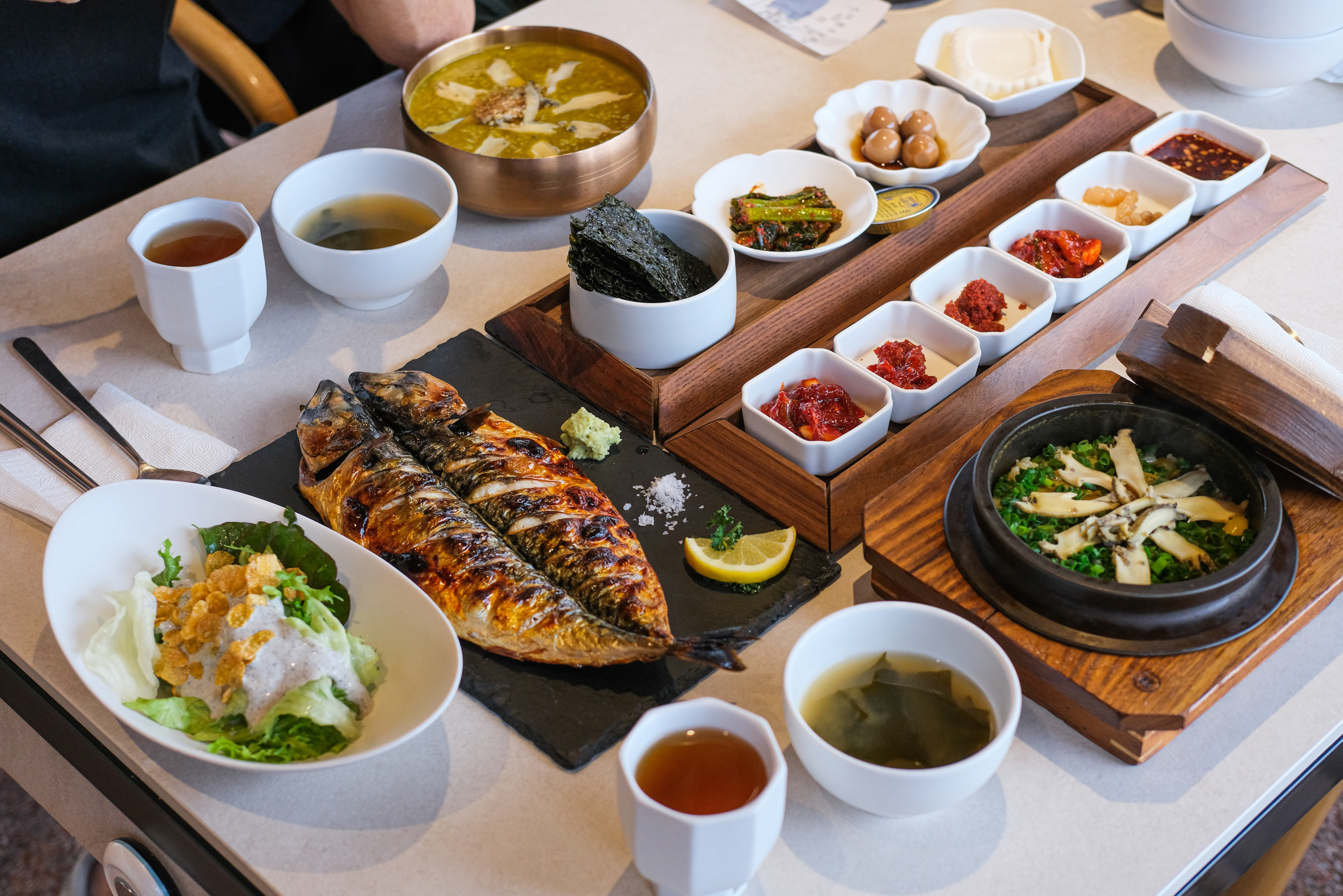 Traditionelle Koreanske Forretter