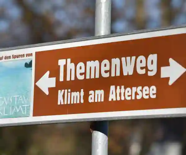 Gustav Klimt Themenweg