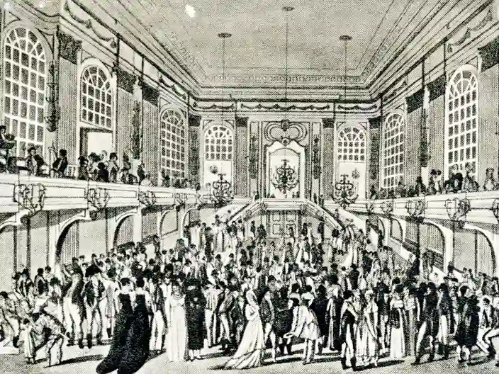 Maskebal i Redoutensäle