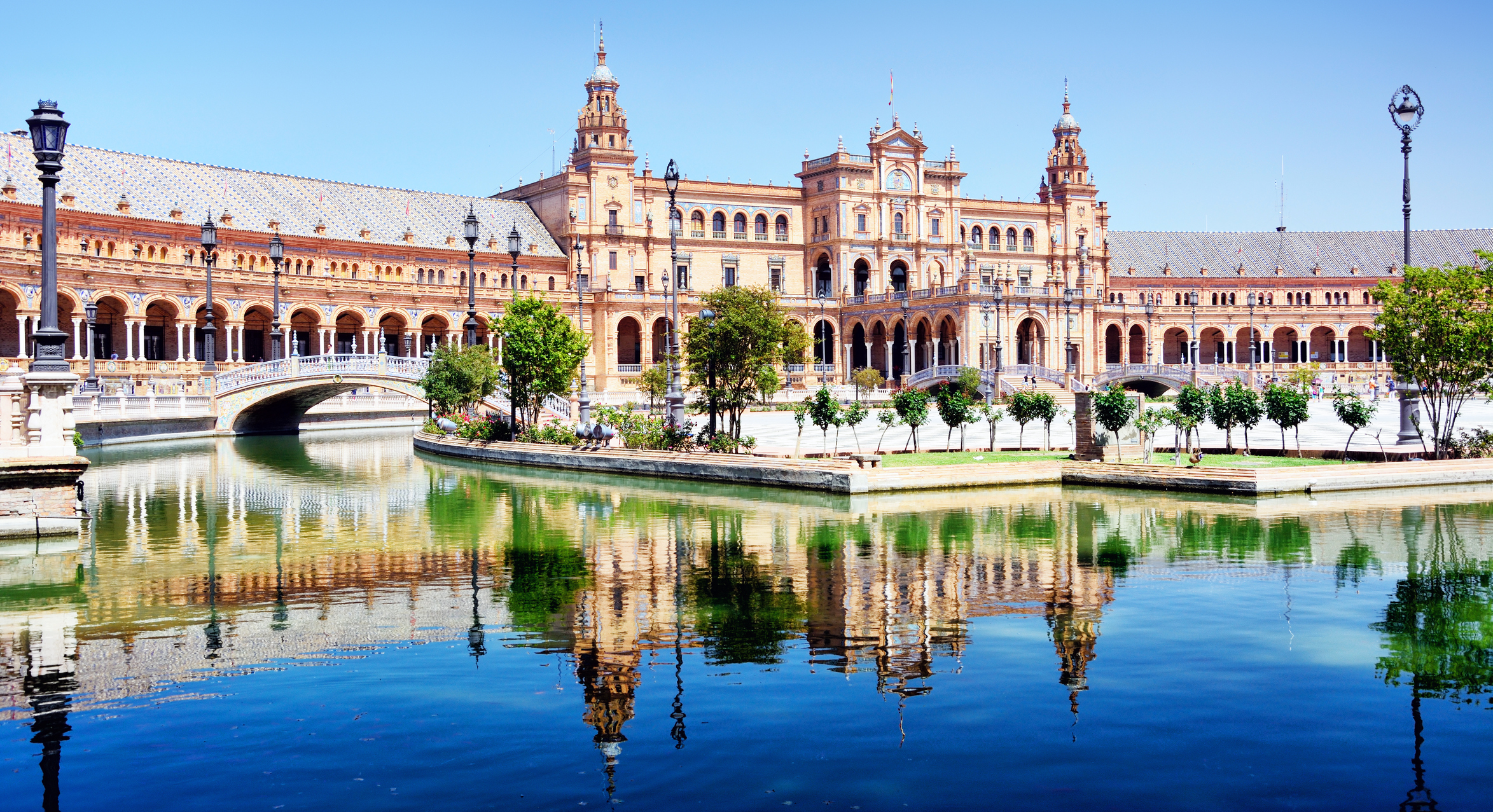 Plaza De España i Sevilla