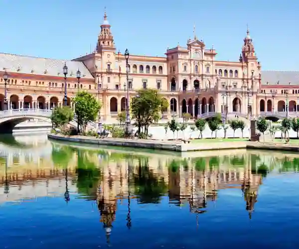 Plaza De España i Sevilla