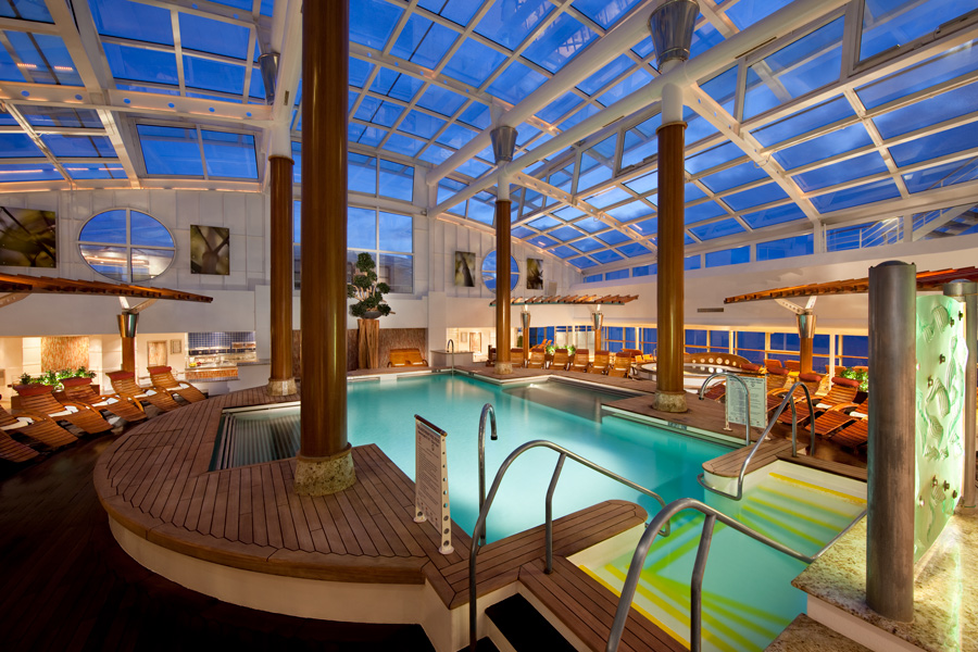 Solarium på Celebrity Infinity