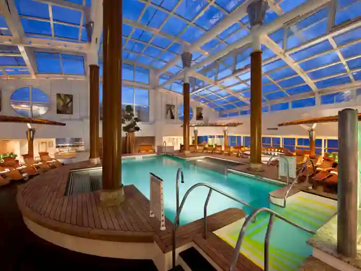 Solarium på Celebrity Infinity