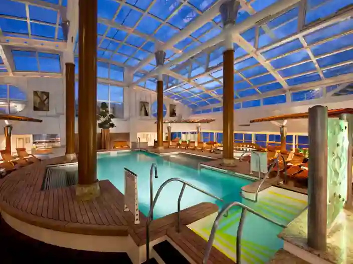 Solarium på Celebrity Infinity