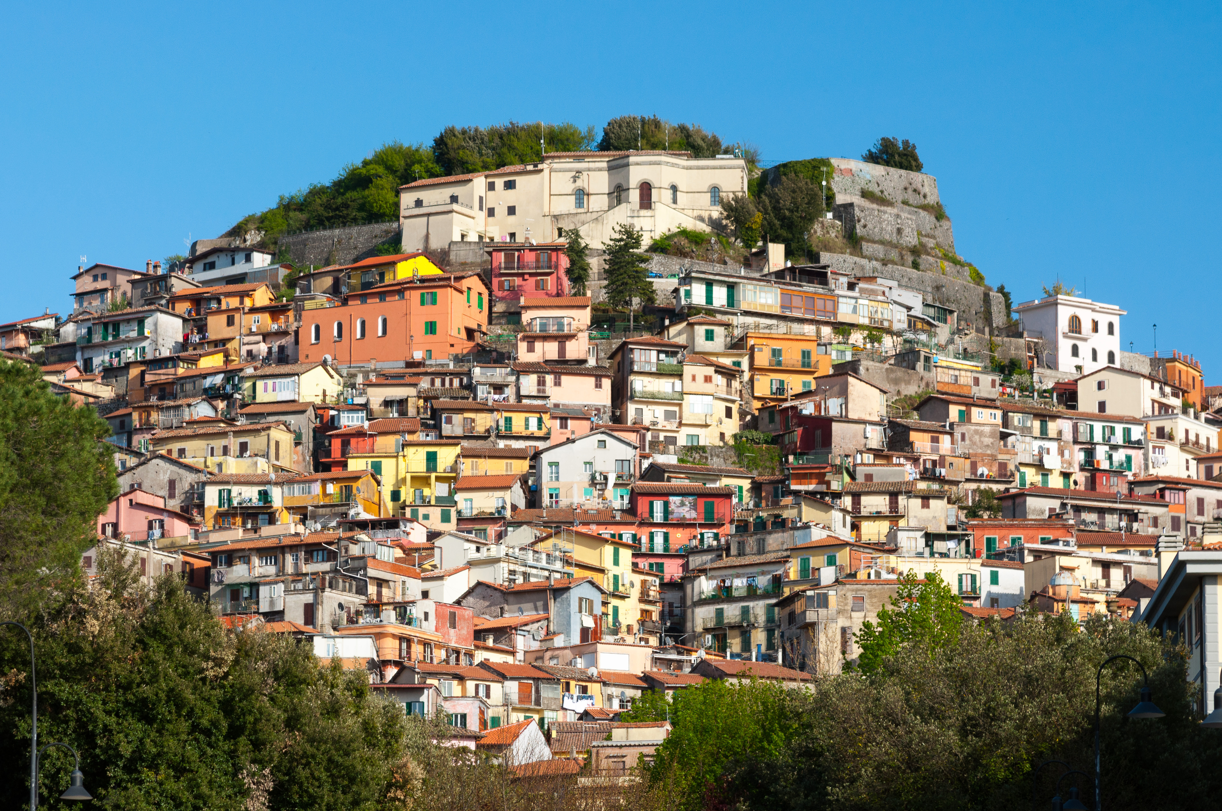 Udsigt fra Castel Gandolfo