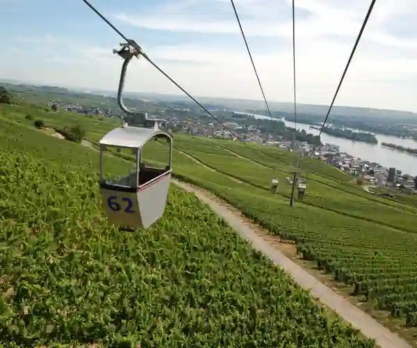 Gondolbanen i Rüdesheim