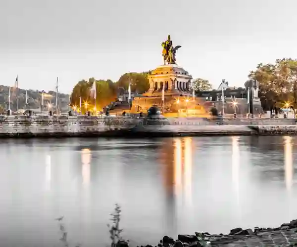 Deutches Eck (Det tyske hjørnet) i Koblenz