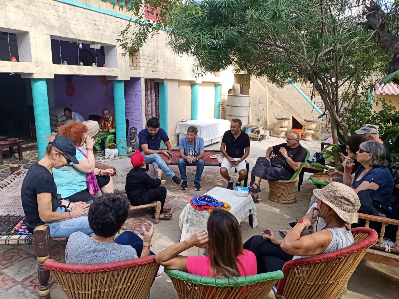 Besøg i privat hjem