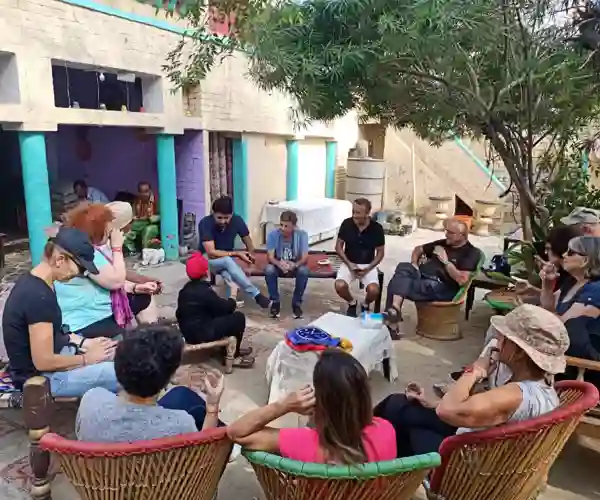 Besøg i privat hjem